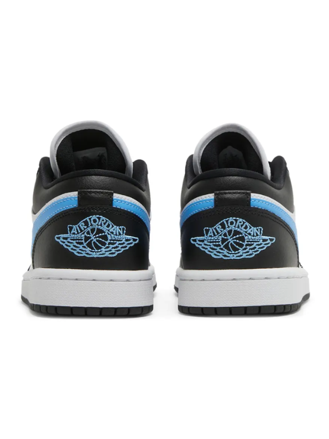 Air Jordan 1 Low Black University Blue White (Taille 38)