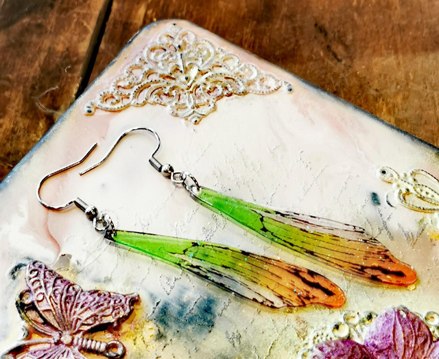 Boucles d&#039;oreilles Fée Viviane 