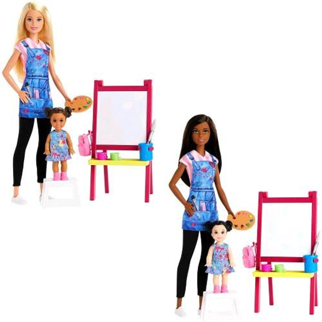 MATTEL BARBIE IN CARRIERA PLAYSET MODELLO CASUALE