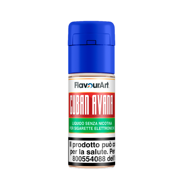 FLAVOURART Cuban Avana Liquido Pronto 10ml 0mg EAN8058611034909