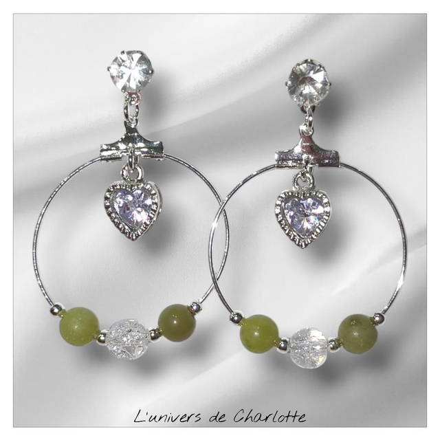 Boucles d'oreilles "Serpentine" BO-167