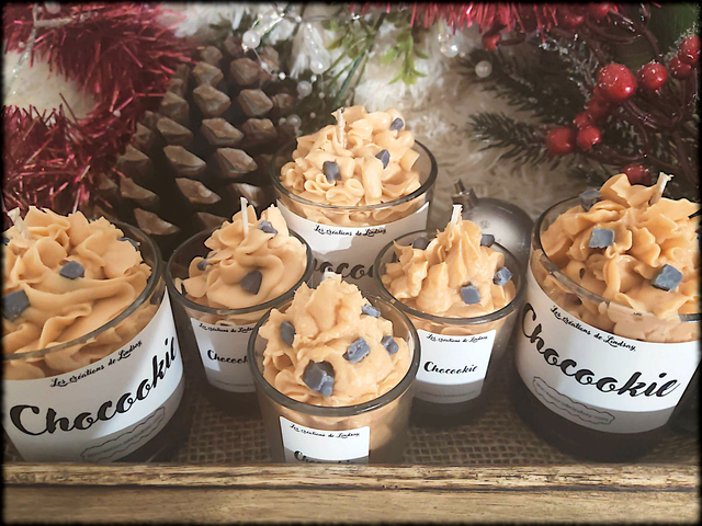 Chocookie - Bougie gourmande senteur cookie chocolaté