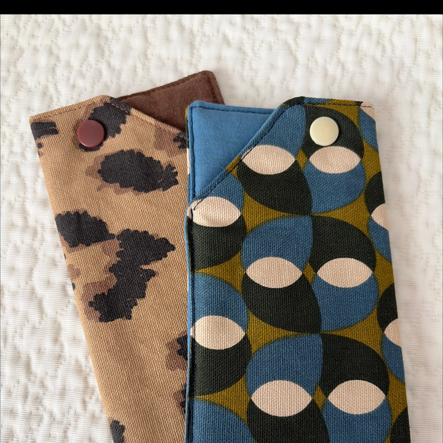 Étui à lunettes demi-natté