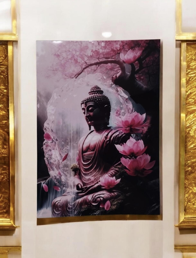 Plaque buddha 