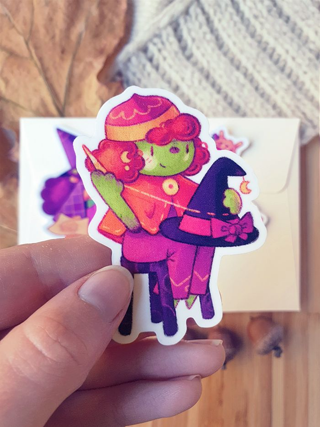 Sticker « Sylvette et le chapeau »
