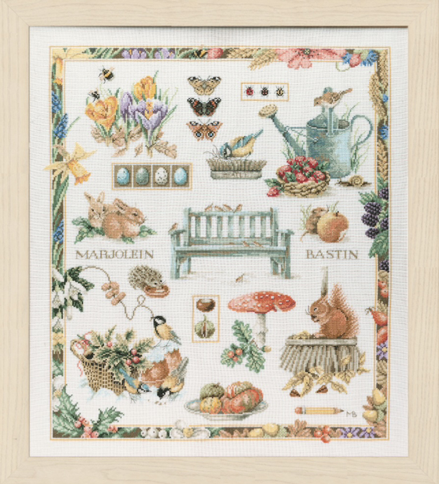 Counted Cross Stitch Kit: Collage by Lanarte