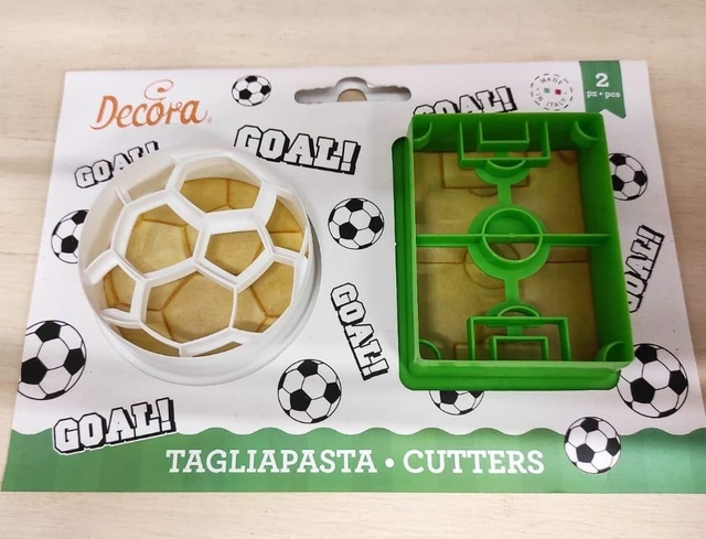 Tagliapasta Decora Pallone e Campo da calcio