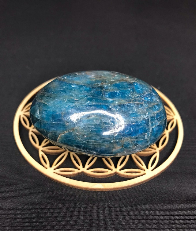 APATITE BLEUE - Galet 3 [Madagascar]