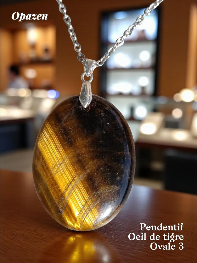 Pendentif Oeil de tigre 