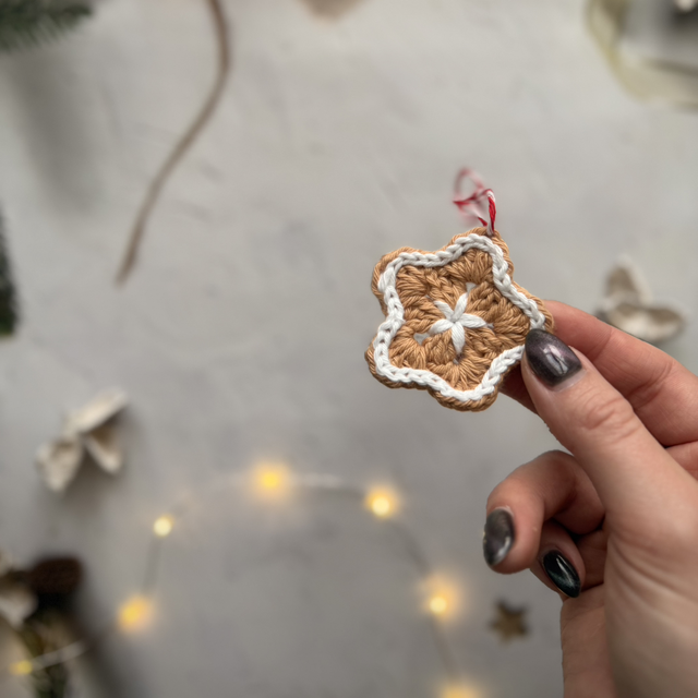 Accroche pour Sapin Étoile au crochet