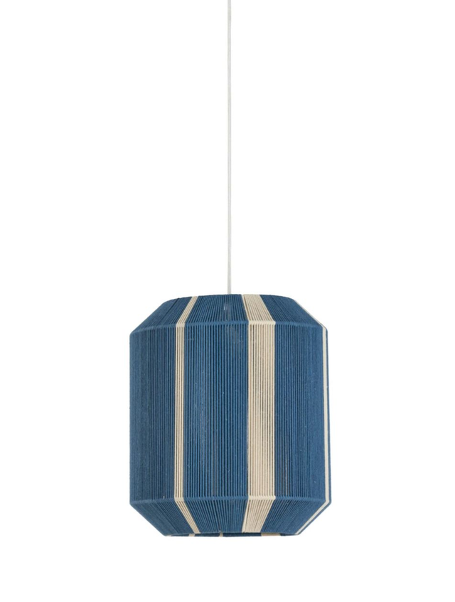 KOZANA - pendant 36x43 blue + cream