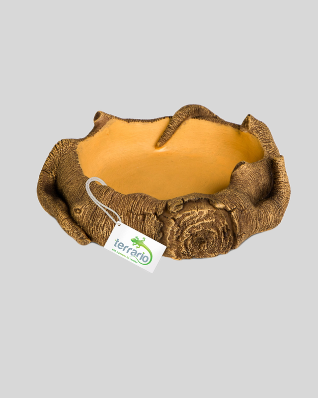 Terrario Rustic Wood Bowl – Miska do terária 12x12x3,5 cm