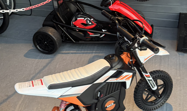 Electric Dirt Bike 24v 250w - Orange