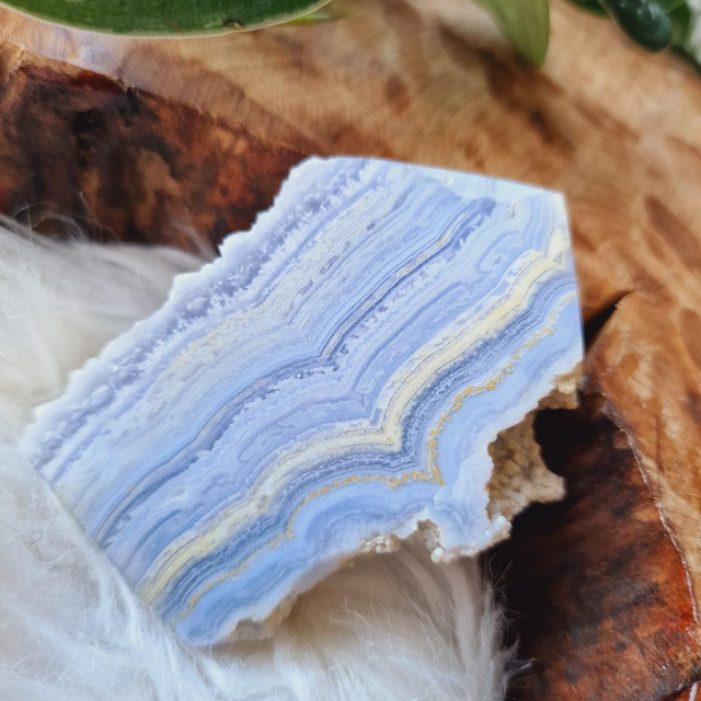 Blue Lace Agate Point 105g