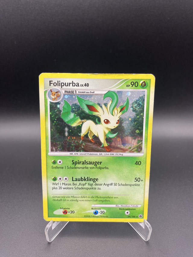 Folipurba LV.40 (24/100) Majestätischer Morgen - Played - DE - Holo Rare