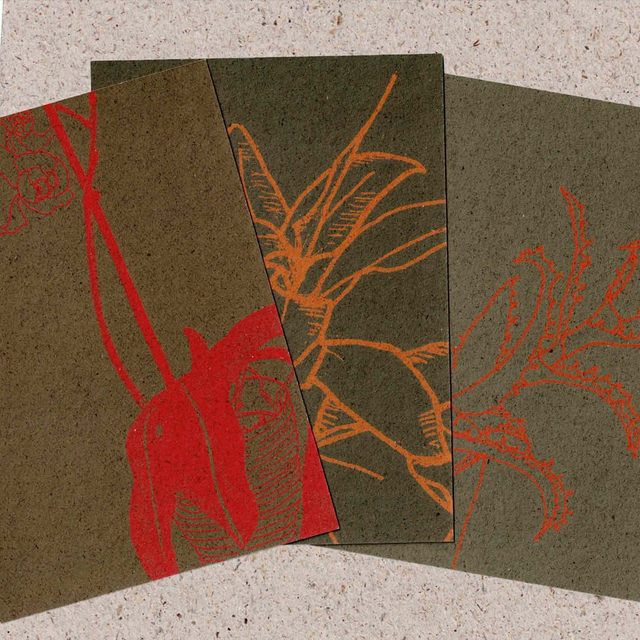 Postkarte - Pflanzen