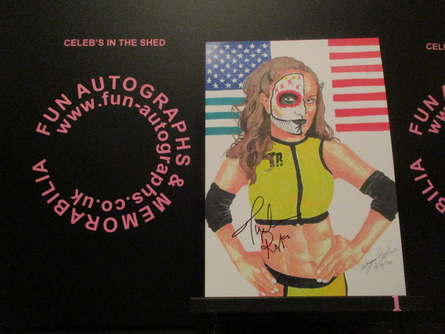 Thunder Rosa Limited Edition Signed A4 Portrait Drawing Print (1)