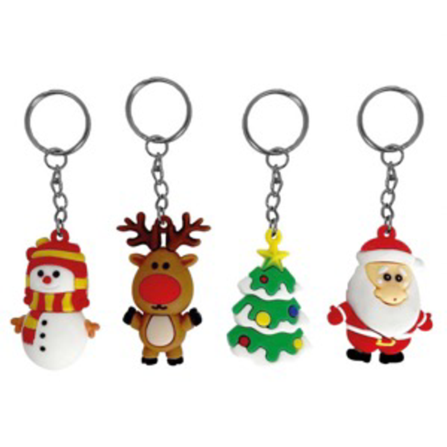 Xmas key rings 