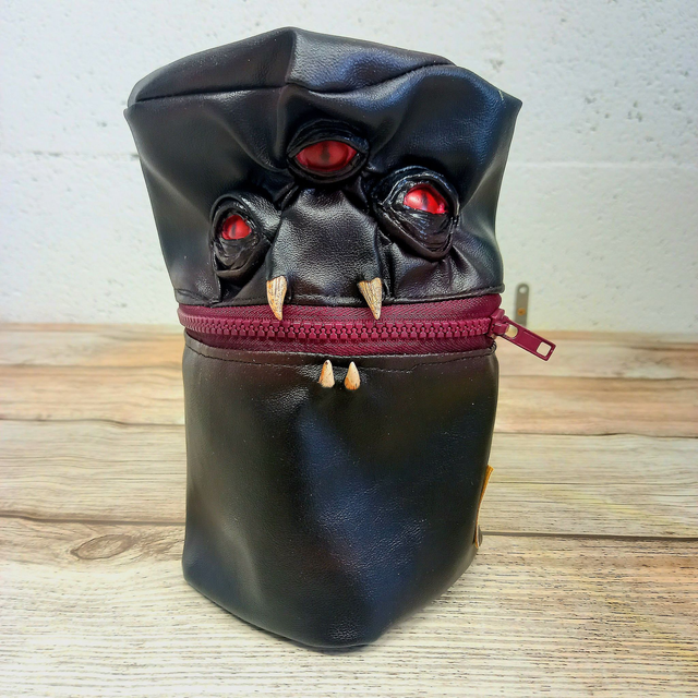 Trousse pot - monstre noir