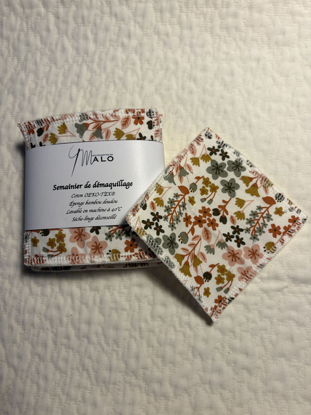 Lot de 7 lingettes doudou