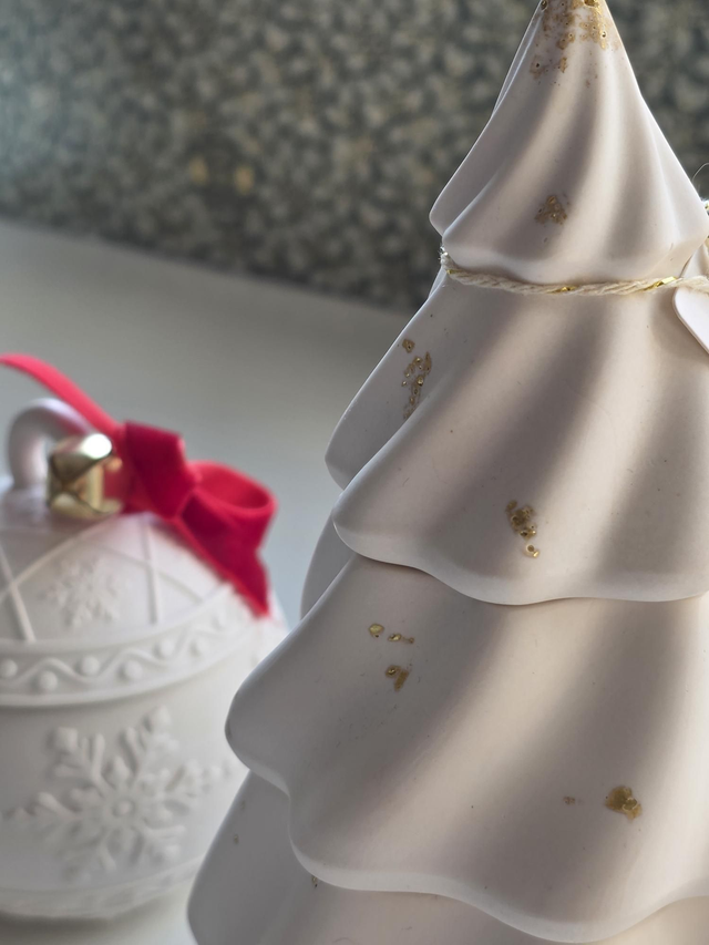 Bougies "mon beau sapin" en 4 parties