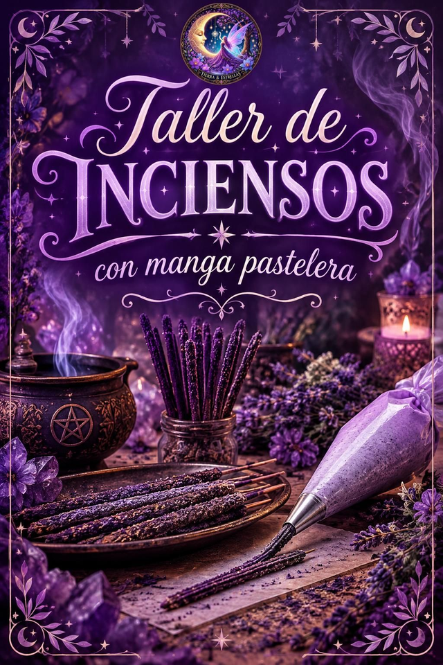 TALLER DE INCIENSOS CON MANGA PASTELERA