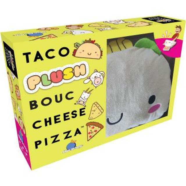 Taco Plush Bouc Cheese Pizza