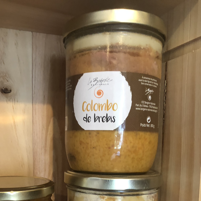 Brebis bio en colombo, La Bergerie Nationale