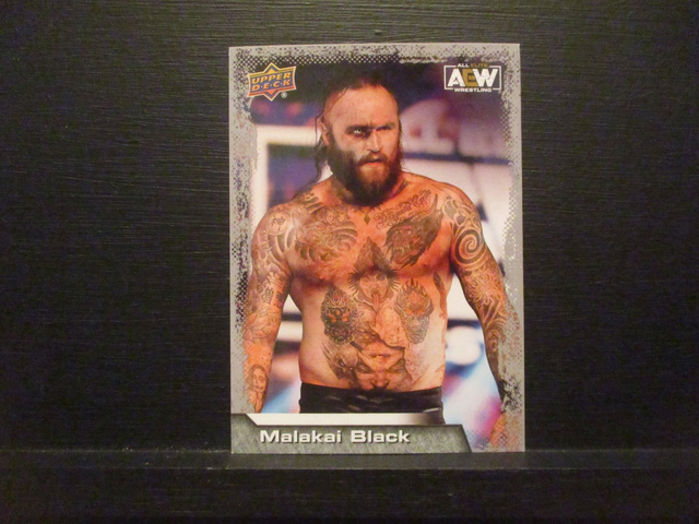 Malakai Black - All Elite AEW Original Upper Deck Trading Card #51