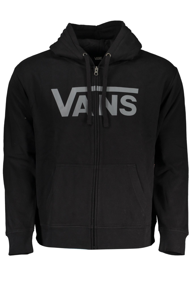 VANS FELPA CON ZIP UOMO NERO