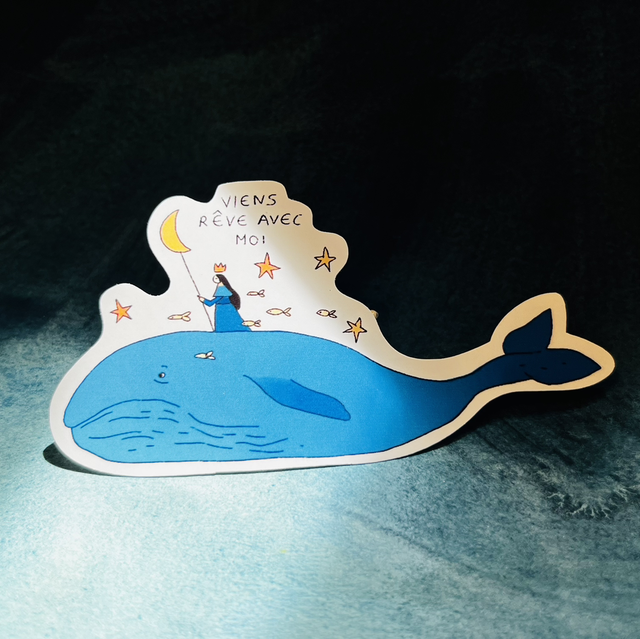 STICKERS VIENS RÊVE AVEC MOI 