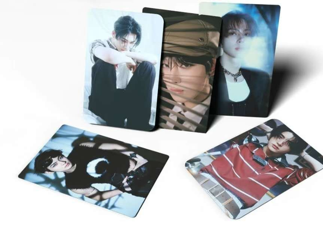 Set de cartes fan ENHYPEN fan made | Min. 5 cartes | Membres et dos aléatoires