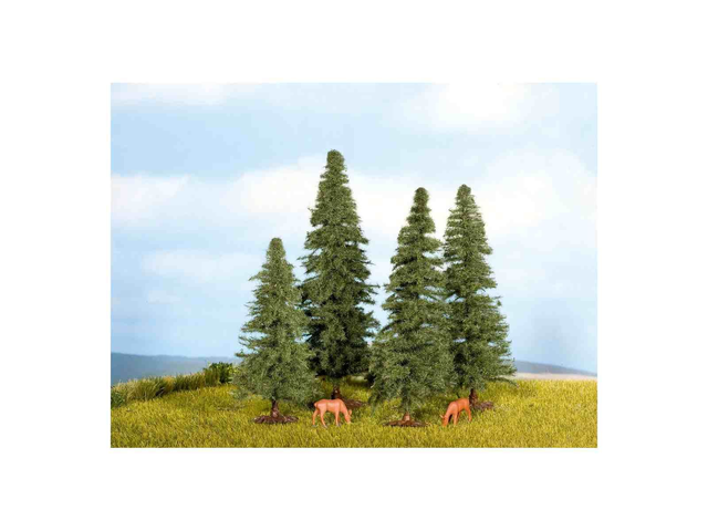 4 sapins 4-8cm Noch 25432