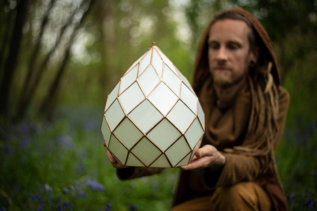 Zome 9 verre blanc ( sur commande ) 