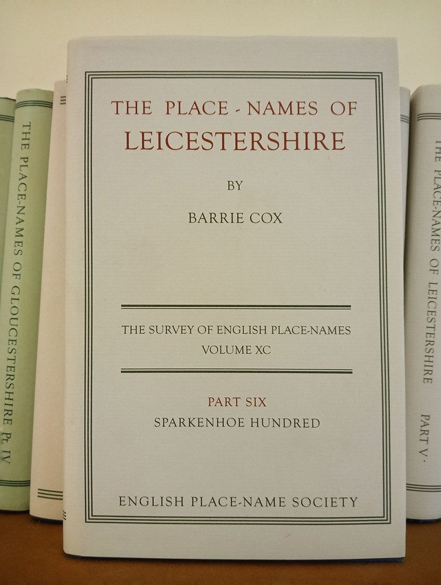 The Place-Names of Leicestershire