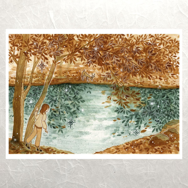 Where Summer Hides Its Green