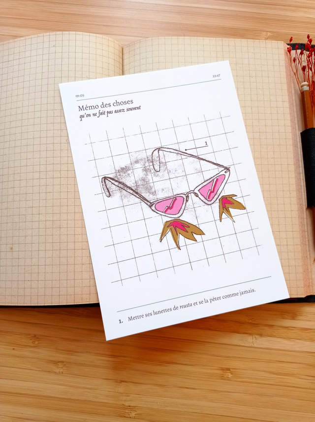 Carte — Mémo des choses