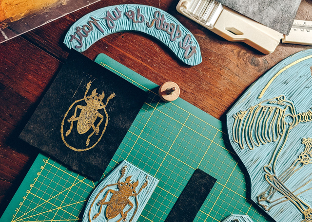 Atelier Créatif - Linogravure