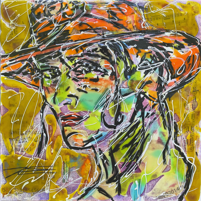 l'Aventurière - 30x30cm - 2021