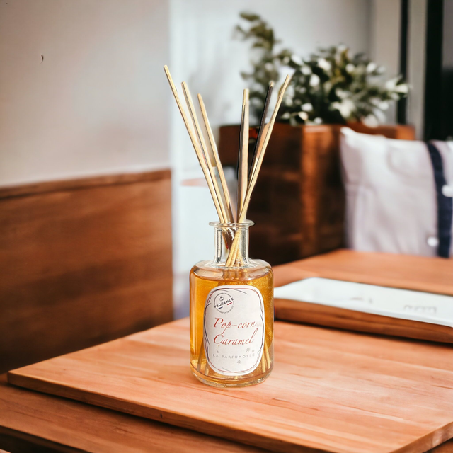 Diffuseur par capillarité - Pop-Corn caramel 