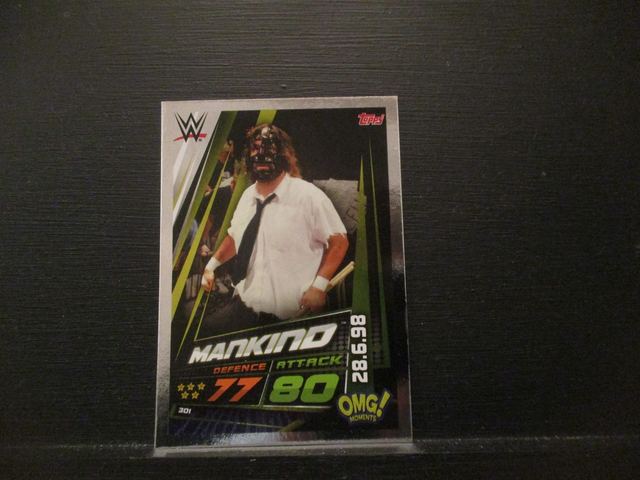 Mankind - OMG! Moments Slam Attax Universe Original Trading Card #301