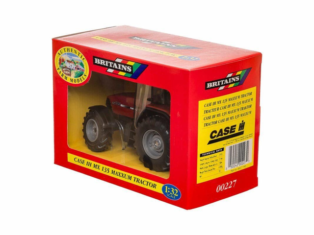Tracteur Case IH MX 135 Maxxum 1:32 original Britains 00227

