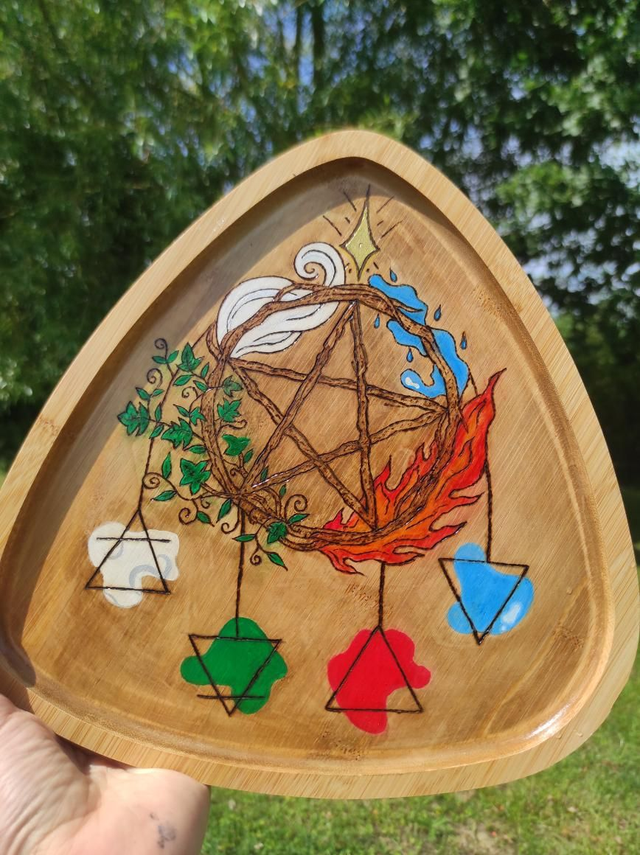 Plateau des 5 éléments 