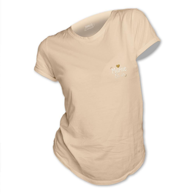 T Shirt Mamie En Or
