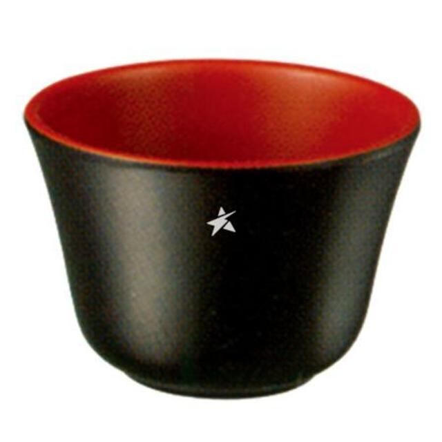 Red And Black Tea Cup 日式茶杯180x58mm