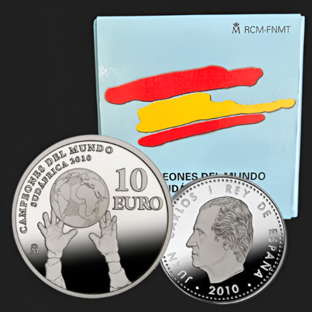 10€ - Campeones del Mundo Sudáfrica. 2010