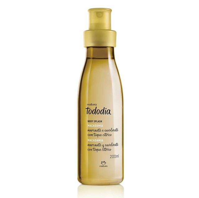 Body Splash Desodorante Colônia Tododia Macadâmia - 200ml