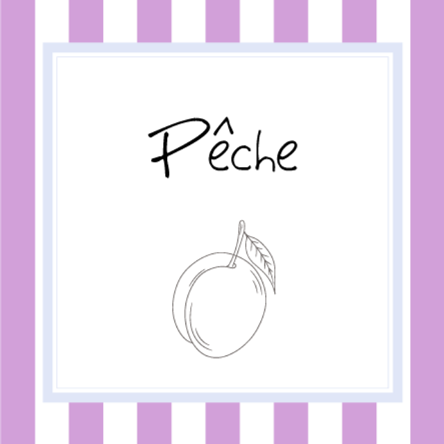 Pêche  (Confiture, 370g)