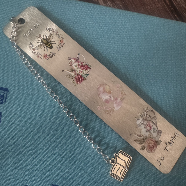 Marque page personnalisé Acier