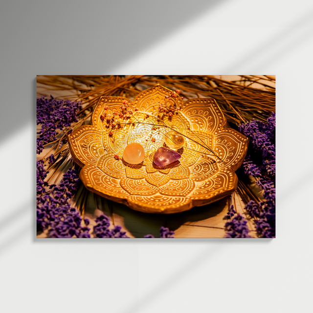 Dibond print - Gouden Driehoek